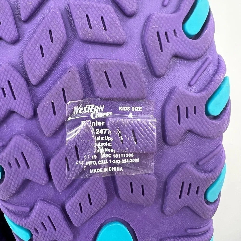 Western Chief Rainer Sport Sandals Girls Size 4 NEW